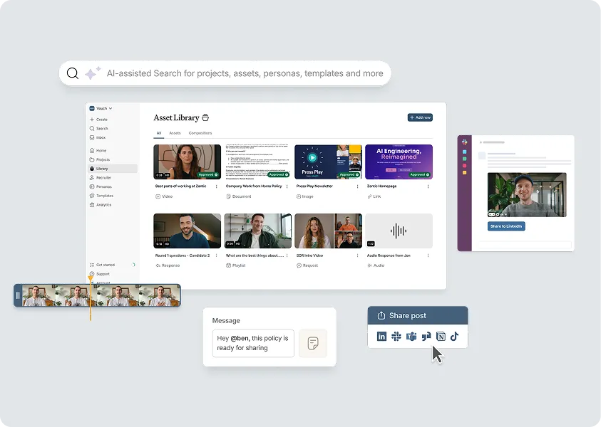 Vouch Asset Library Dashboard
