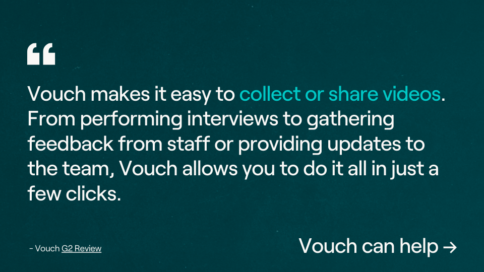 Gather videos from employees