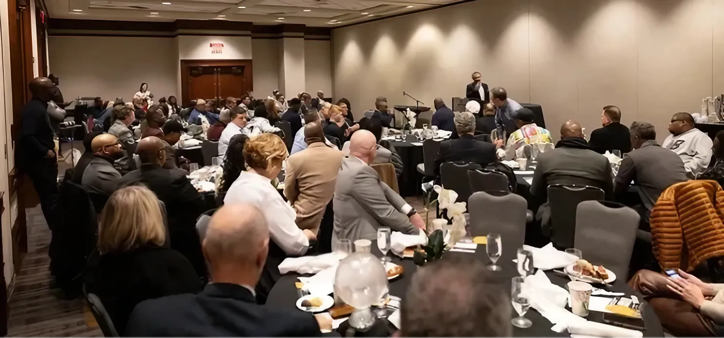 A REWire luncheon event.