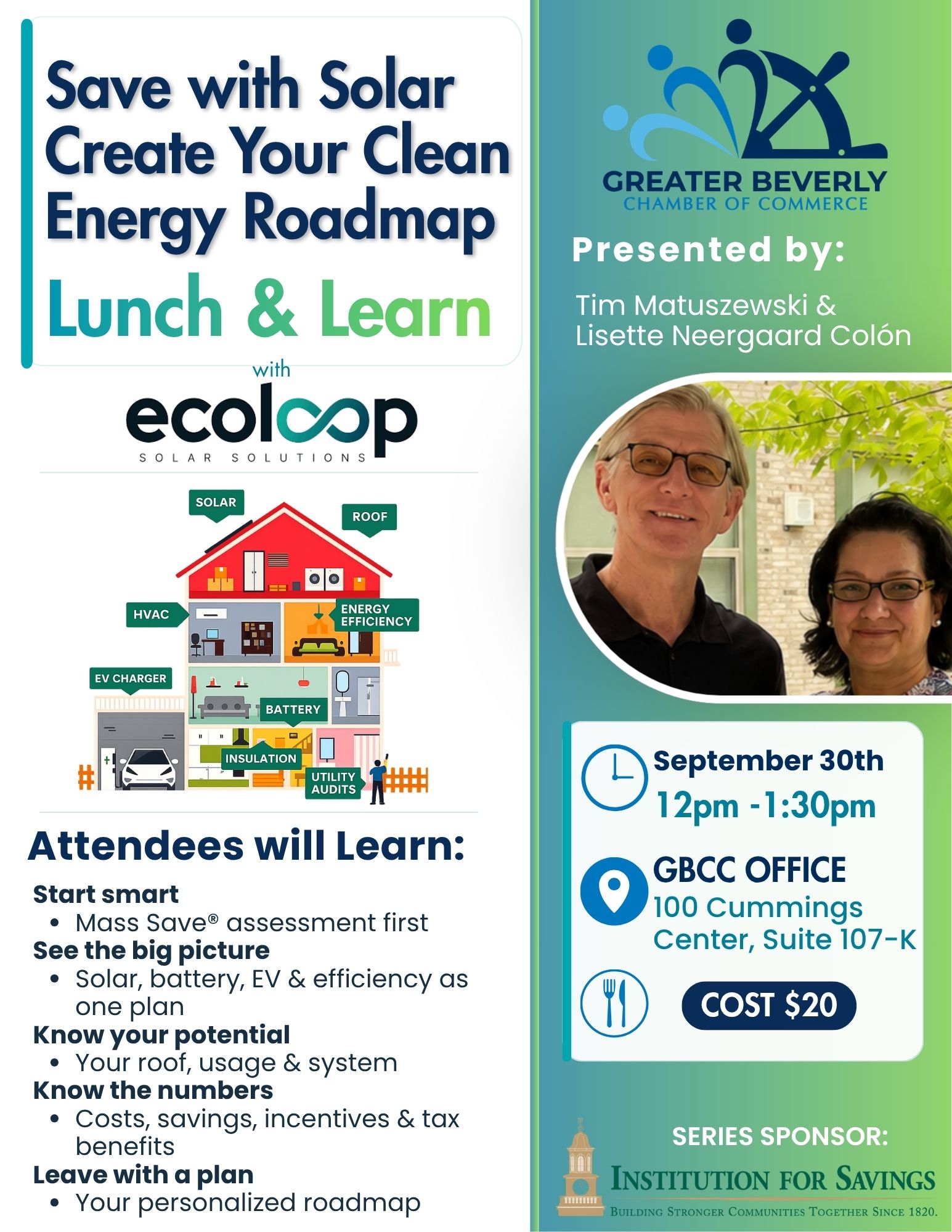 Lunch and Learn - Ecoloop Solar Solutions