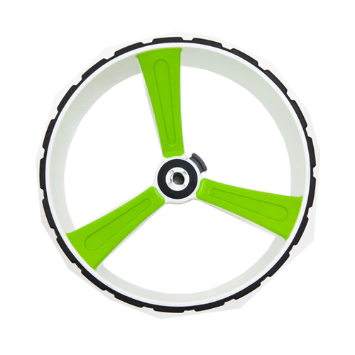ZIP X5 REAR WHEEL 15MM AXLE - WHITE