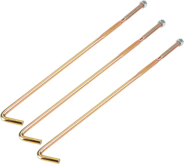 Golf Cart Battery Hold Down Rod J-Bolt & Nut for EZGO RXV 2008-up Electric