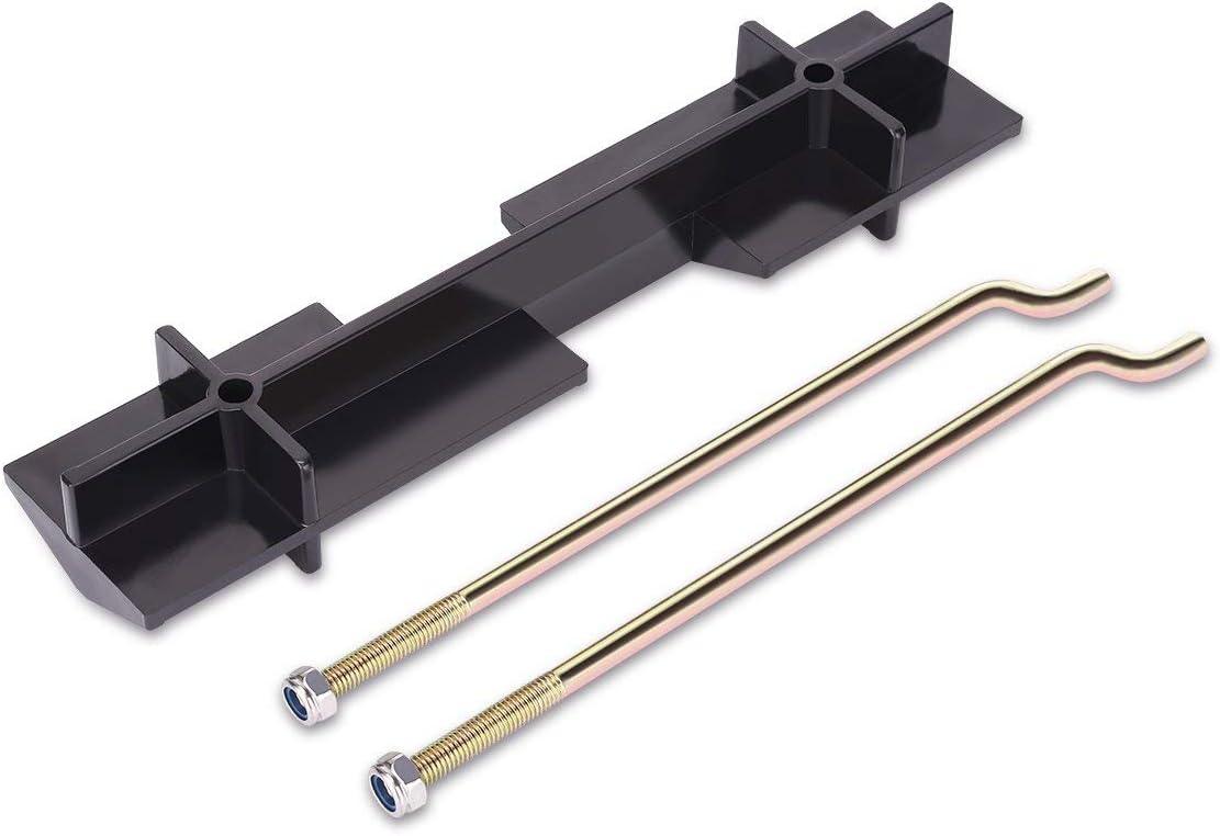 Golf Cart Battery Hold Down Plate with Rods Kit for EZGO TXT & RXV 1994-2013