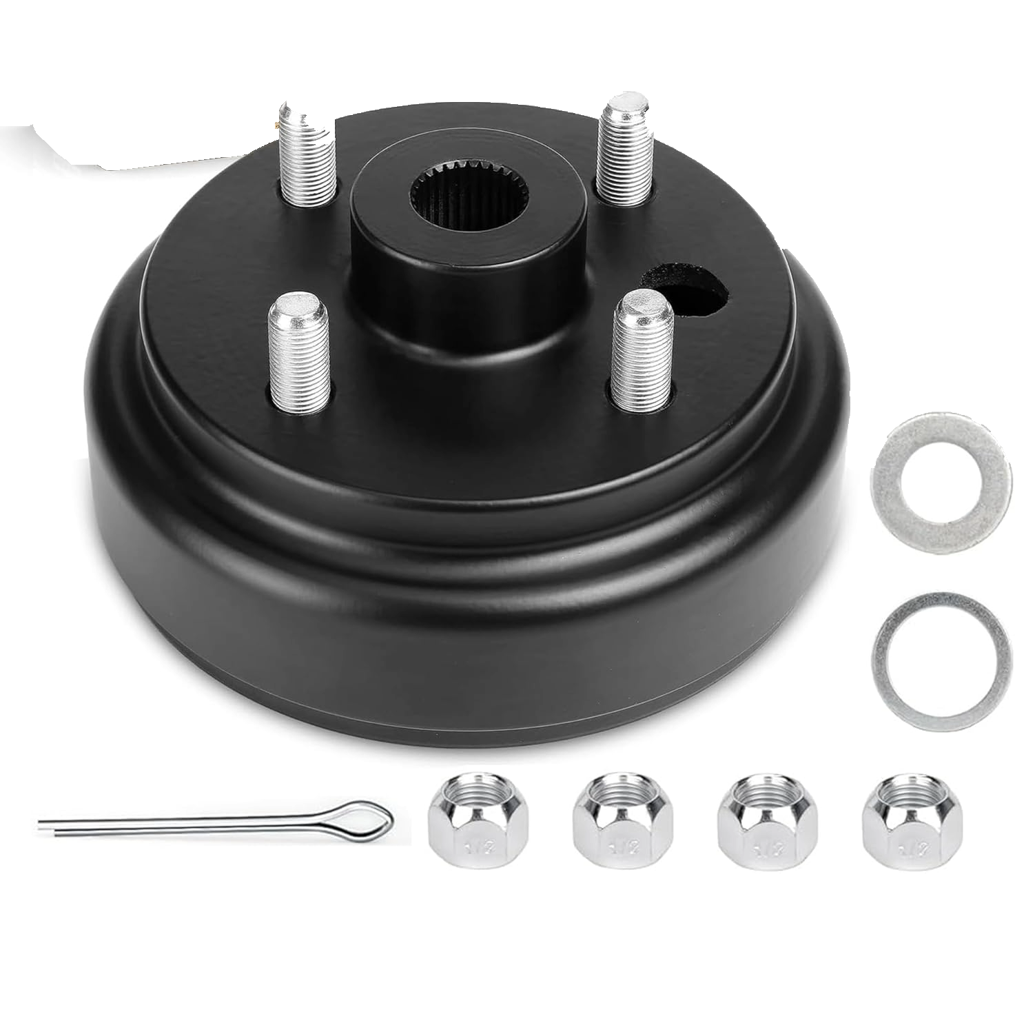 EZGO Rear Wheel Large Hole Brake Drum Hub Studs 1991+ 21807-G1