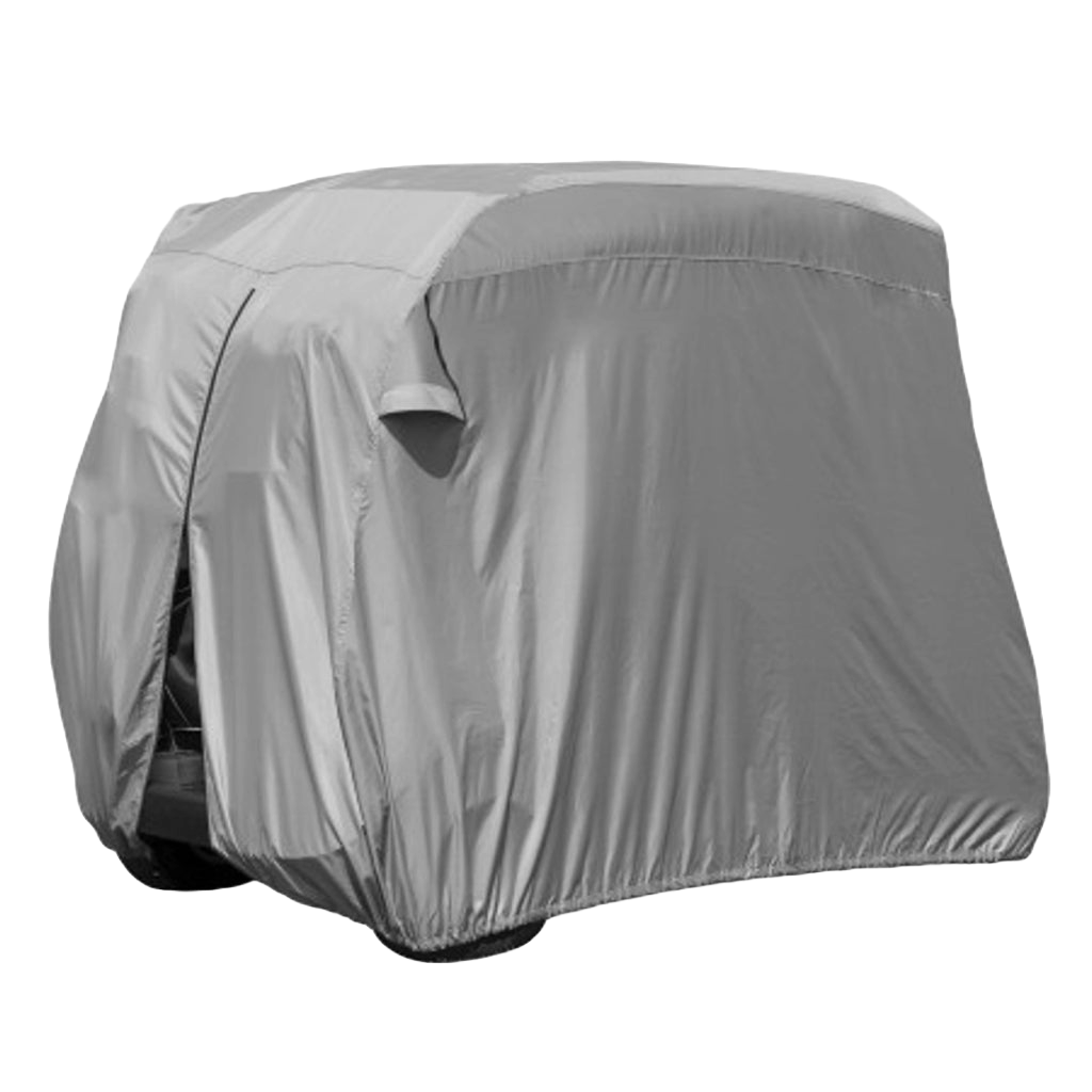 Heavy Duty Golf Cart Storage Cover Waterproof Dust Protector - 2-6 Seater (Grey)