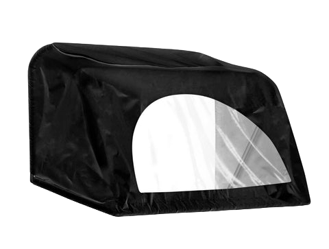 Universal Rear Golf Cart Bag Canopy – Black