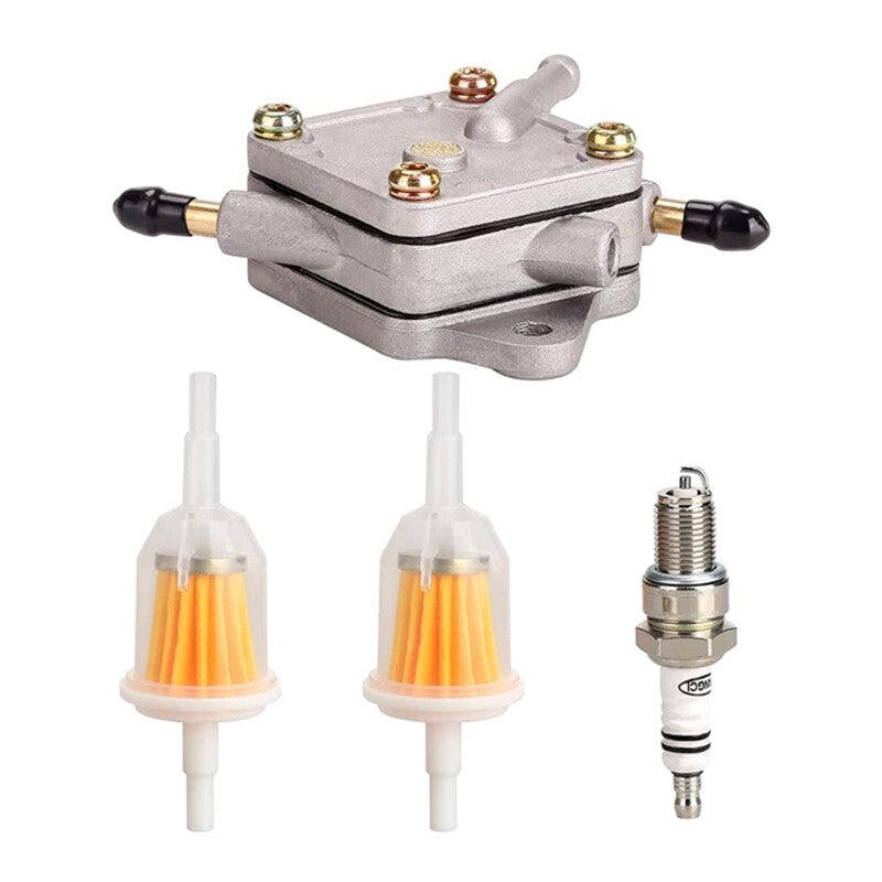 Fuel Pump with Spark Plug and Fuel Filters for Yamaha 1996-2007 G16, G20 & G22
