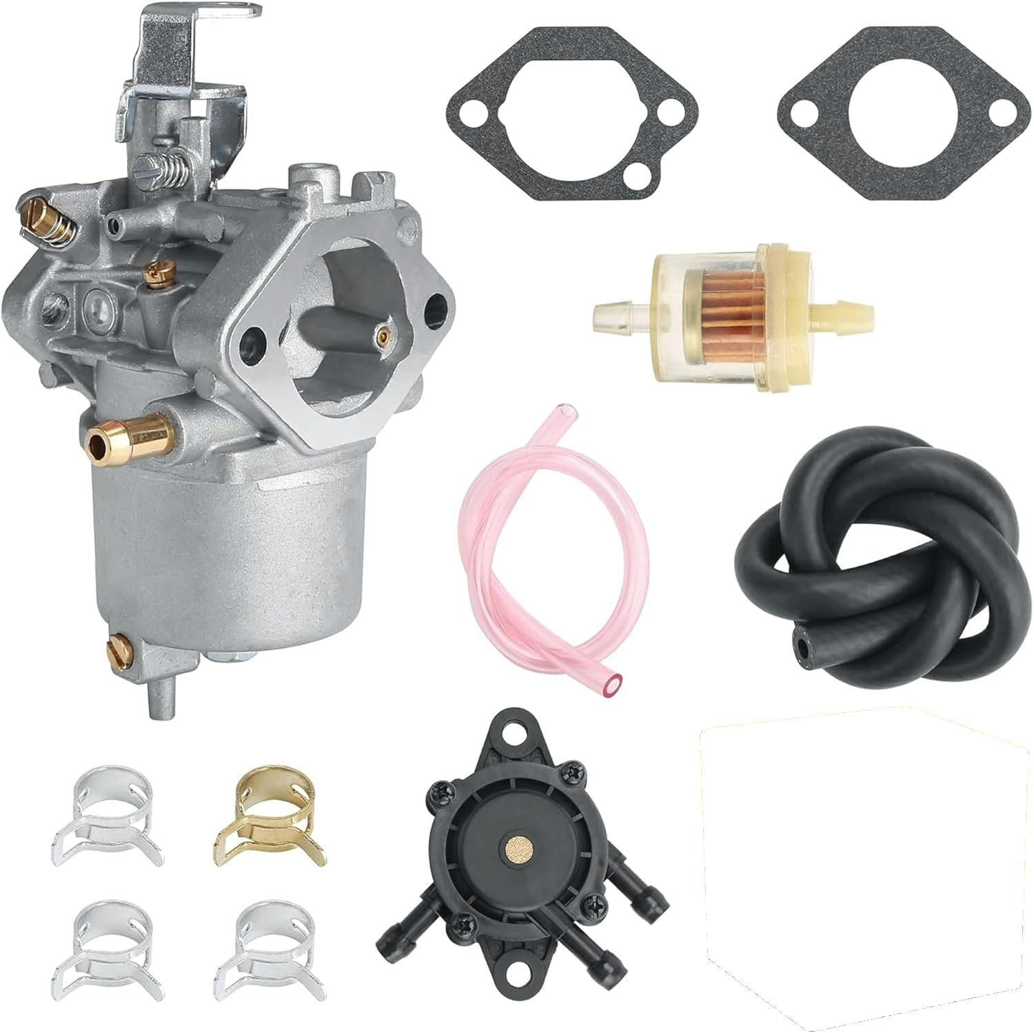Golf Cart Carburetor Fuel Pump kit for 1998-2018 Club Car DS & Precedent 