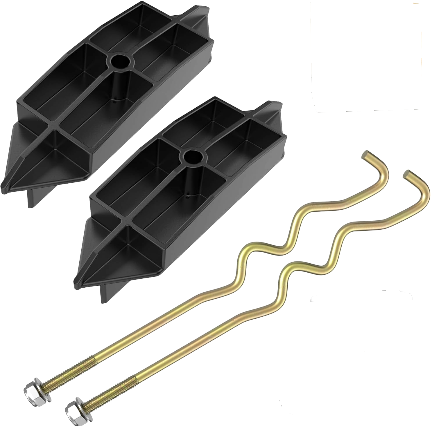  Golf Cart Battery Hold Down Plate with Rods Kit for Club Car Precedent 2009 Onwards