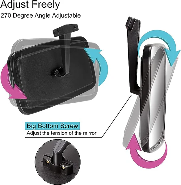 GOLF CART REAR VIEW MIRROR