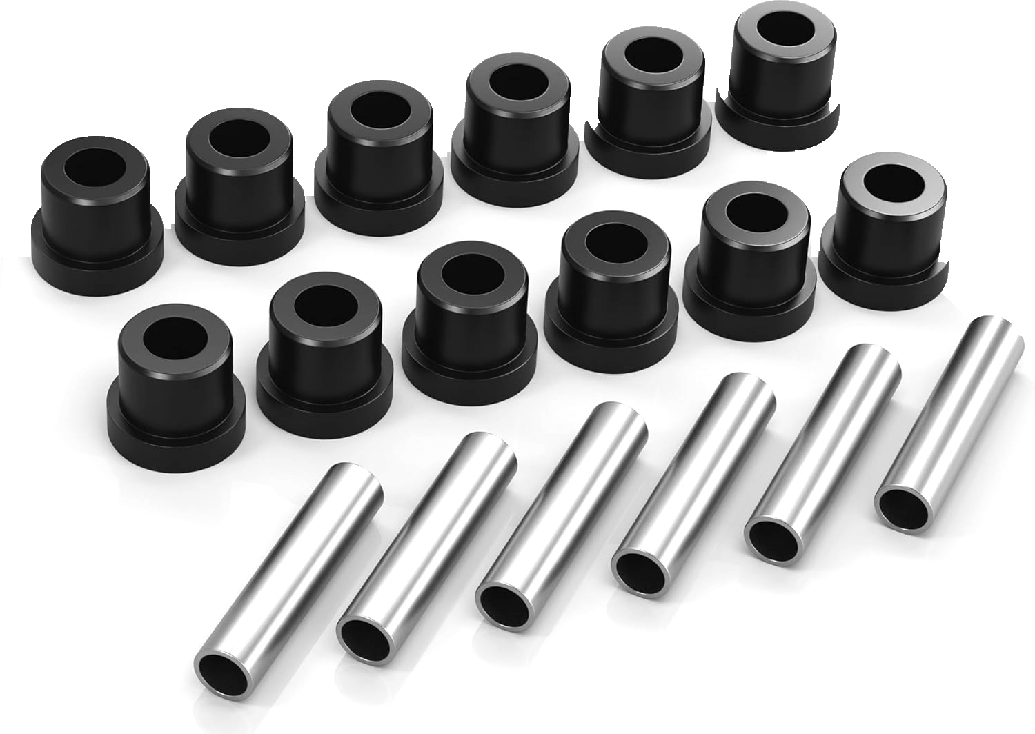 Rear Leaf Spring Bushings & Sleeves Kit for EZGO TXT & Club Car DS