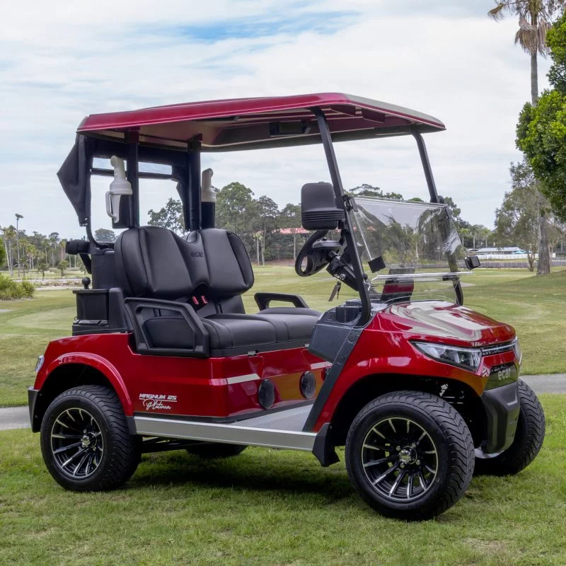 The NEW Golden Standard: Introducing the ECAR Magnum 2S Platinum Golf Cart