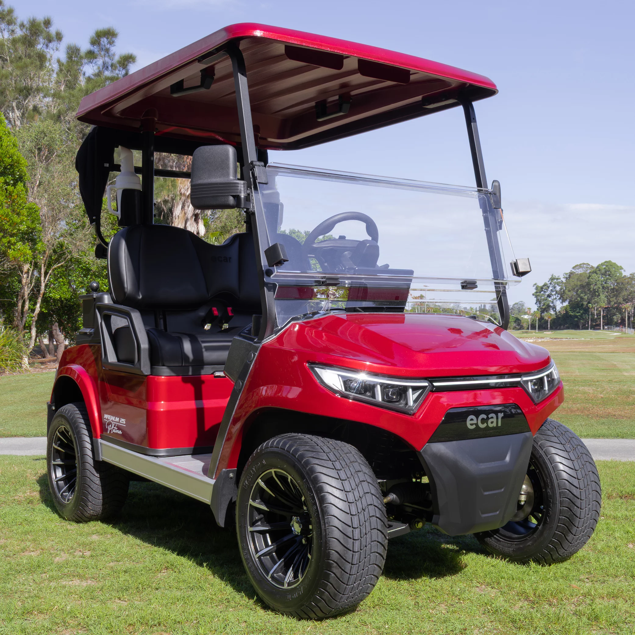The NEW Golden Standard: Introducing the ECAR Magnum 2S Platinum Golf Cart