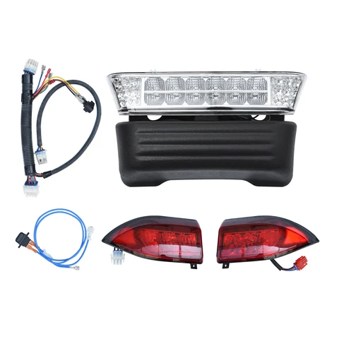 Club Car Precedent Golf Cart LED Light Kit Headlight and Tail Light