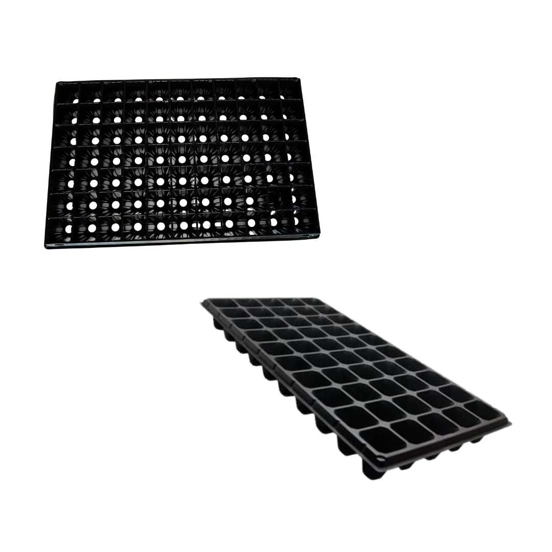 harola para propagación, contenedor para plántulas, charola plástica para cultivo, bandeja técnica para germinación, charola para invernadero, solución para producción de plantas