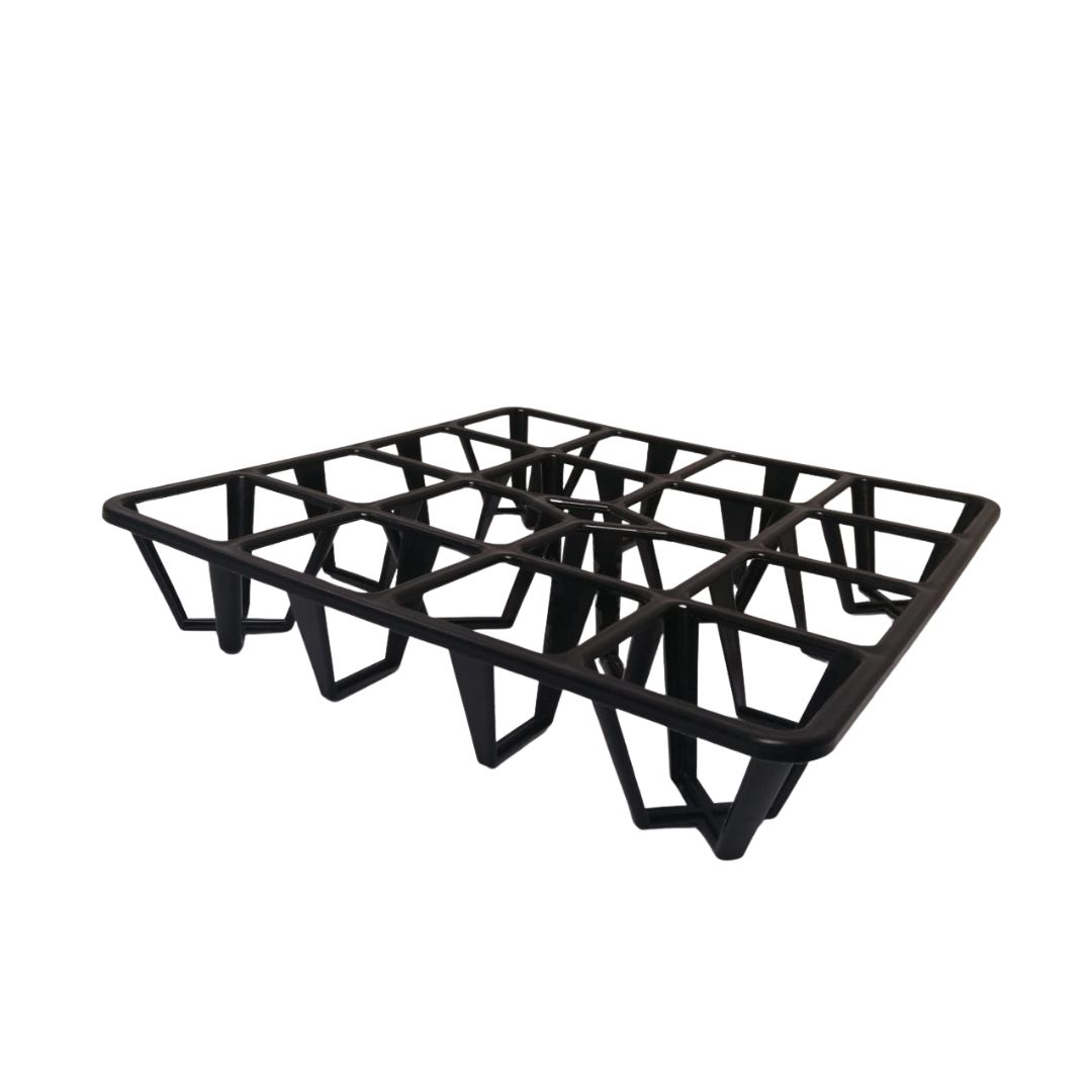 soporte hidropónico para bolsa, rejilla plástica para cultivo, accesorio para hidroponía, base para bolsa de cultivo, soporte para sustrato hidropónico, rejilla para producción agrícola, solución para cultivo tecnificado