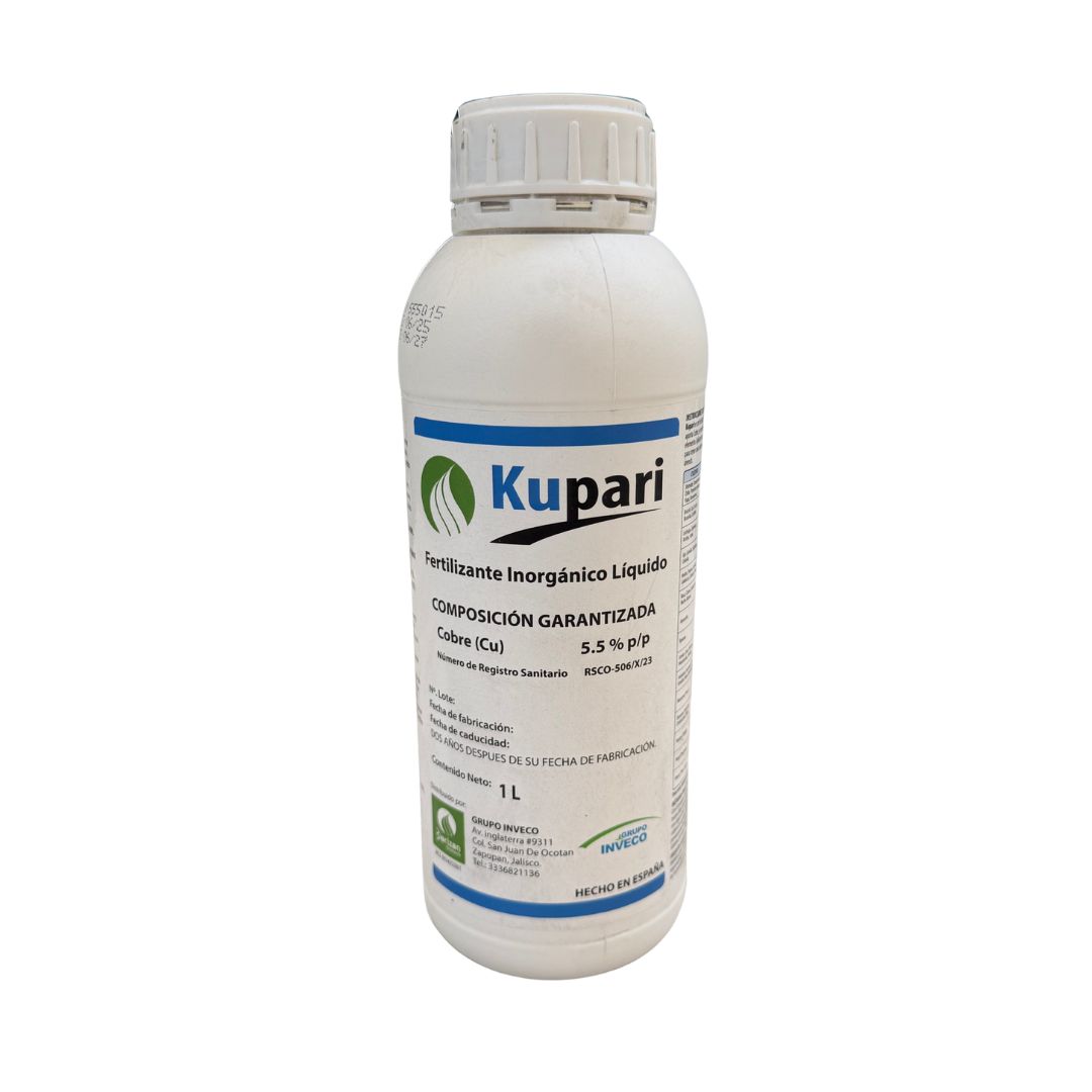 cobre complejado, nutrición vegetal, corrección de deficiencia de cobre, fortalecimiento fisiológico