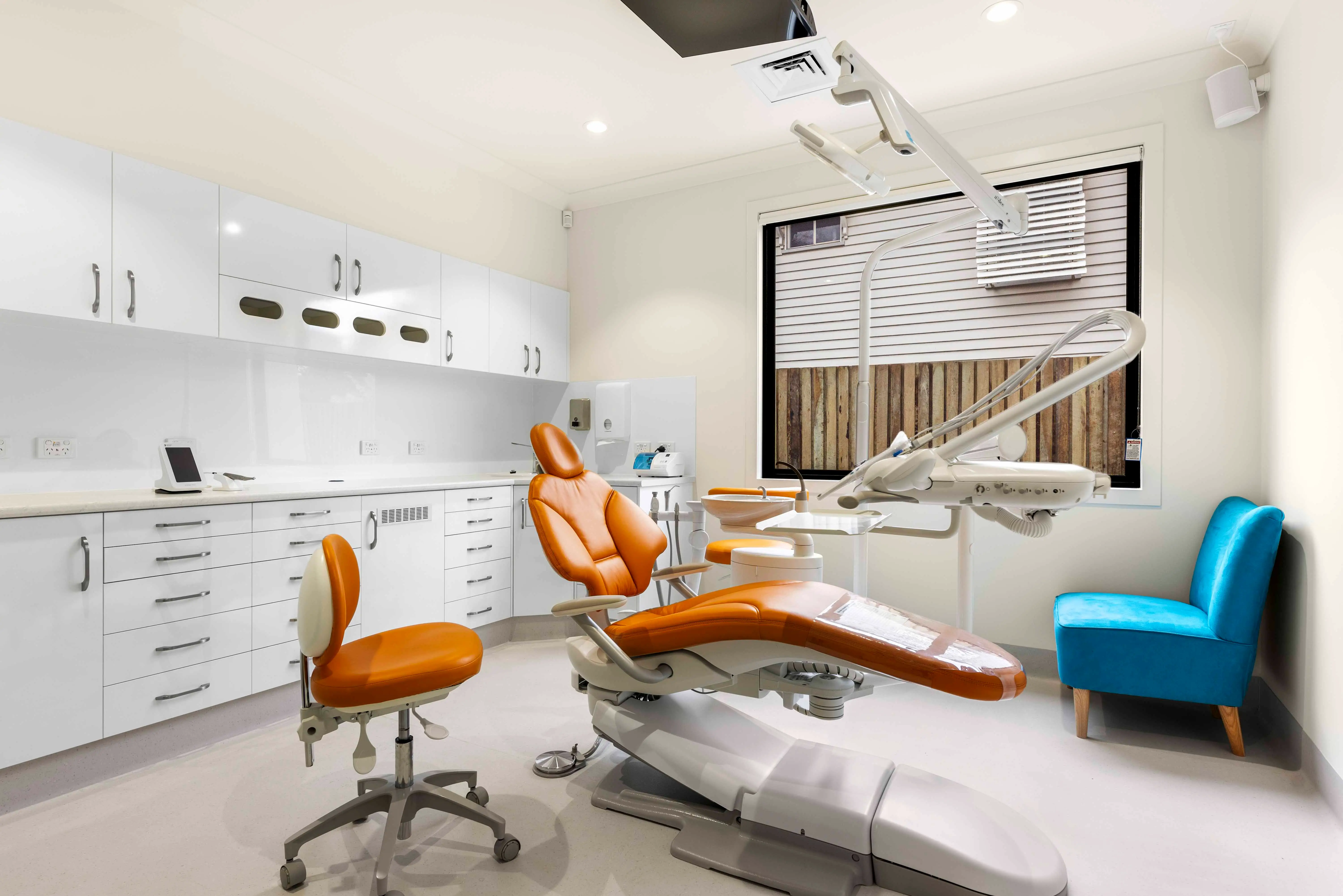Modern dental treatment room with advanced equipment at Forever Dental & Smile Centre.