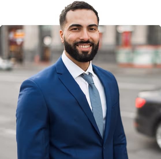 Male Realtor Smiling 