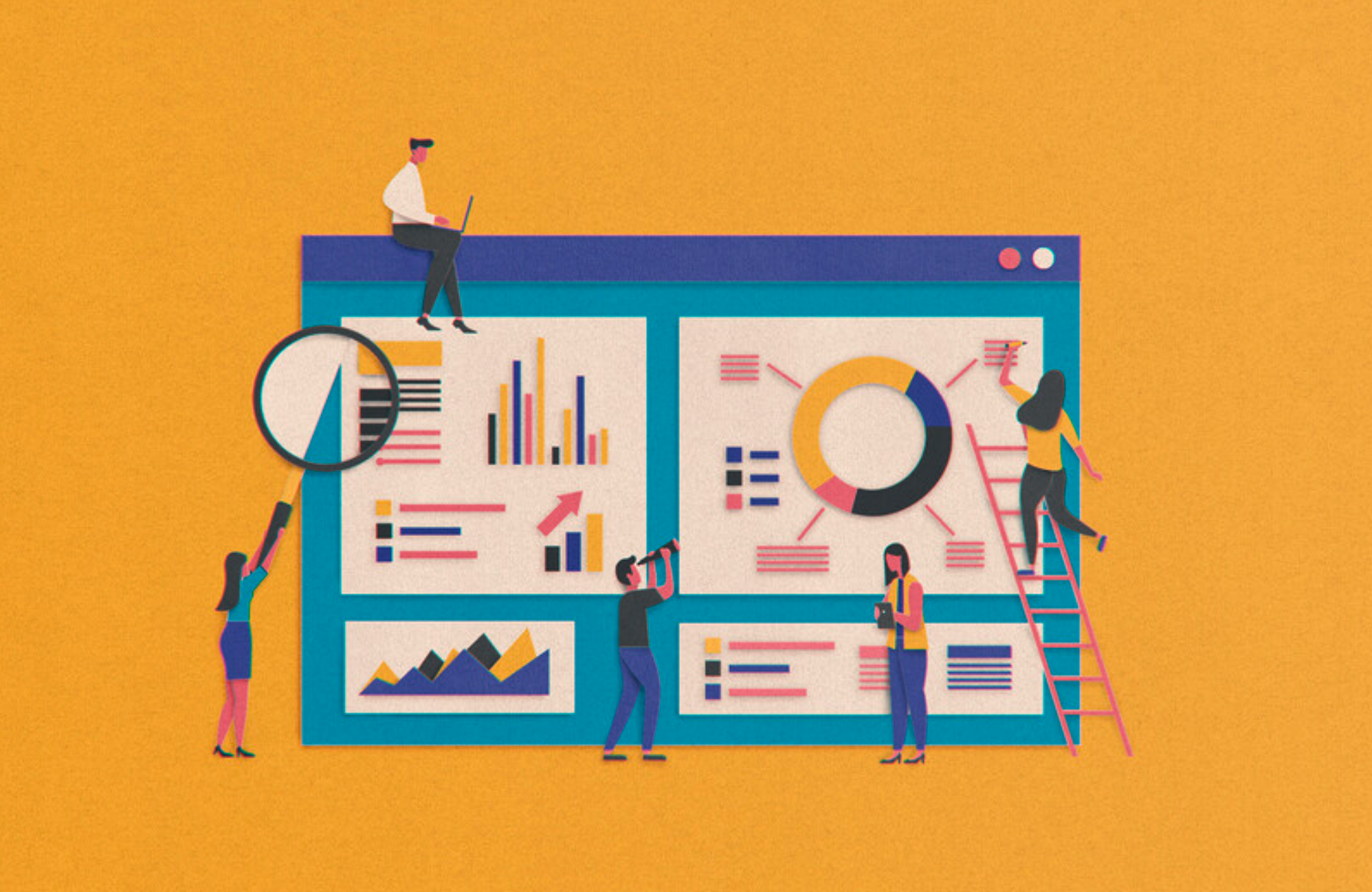 A man and a woman use a tablet to make interior design choices at Bam Homestudios