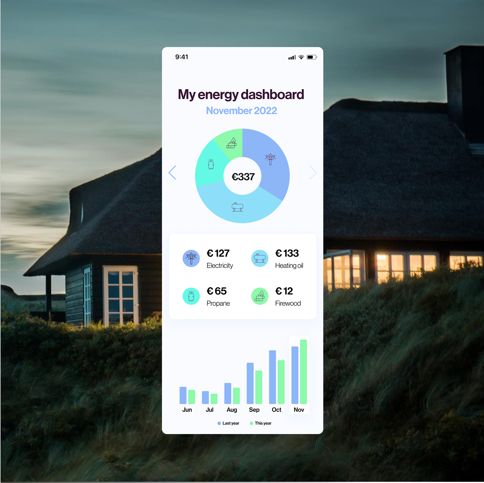 An ipad interface showing a floor plan
