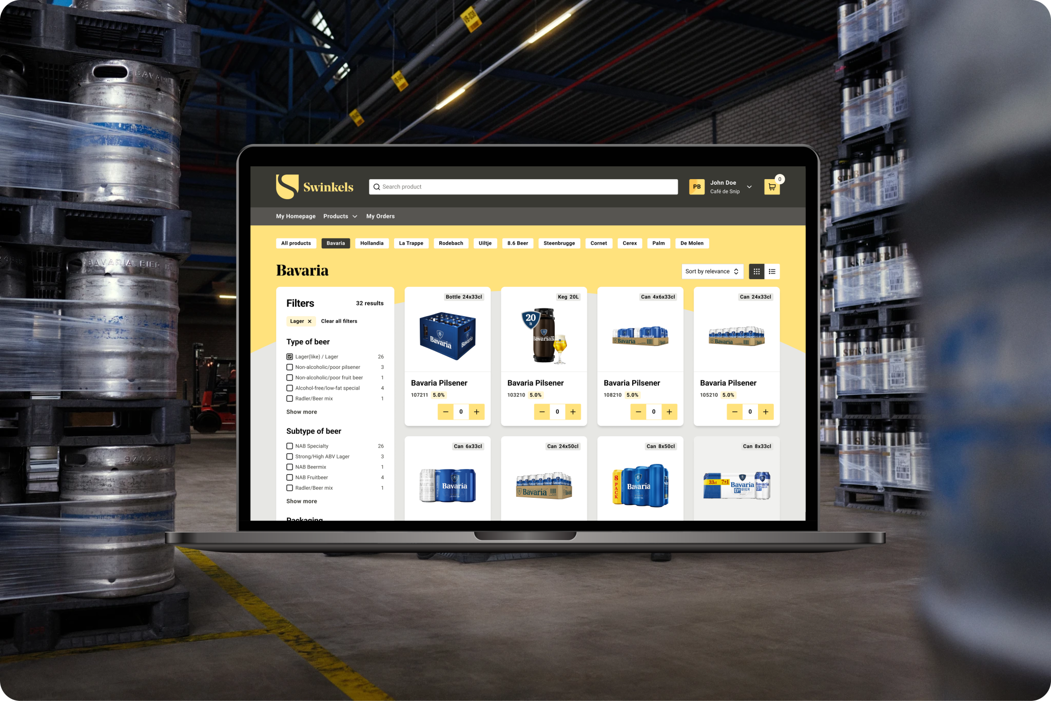 A man and a woman use a tablet to make interior design choices at Bam Homestudios