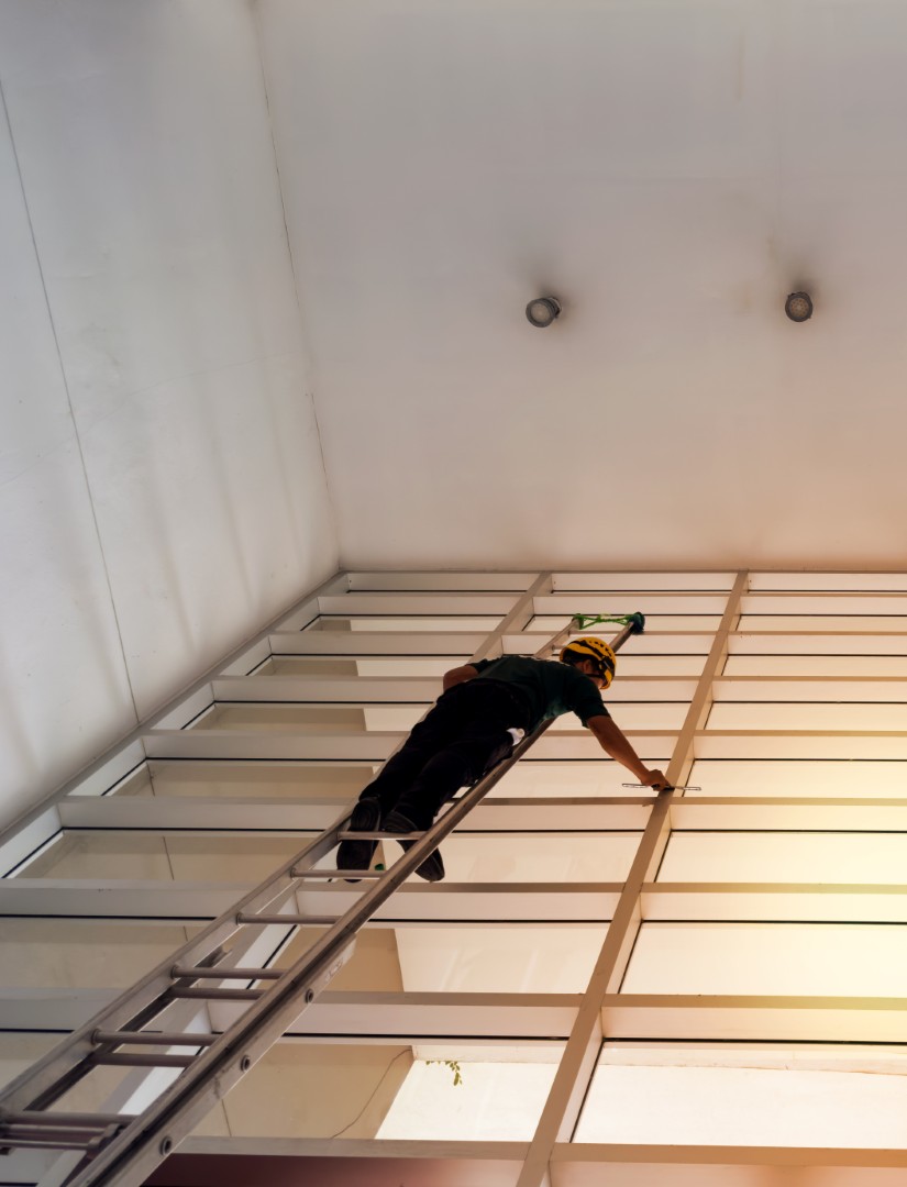 image of cleaning team in action