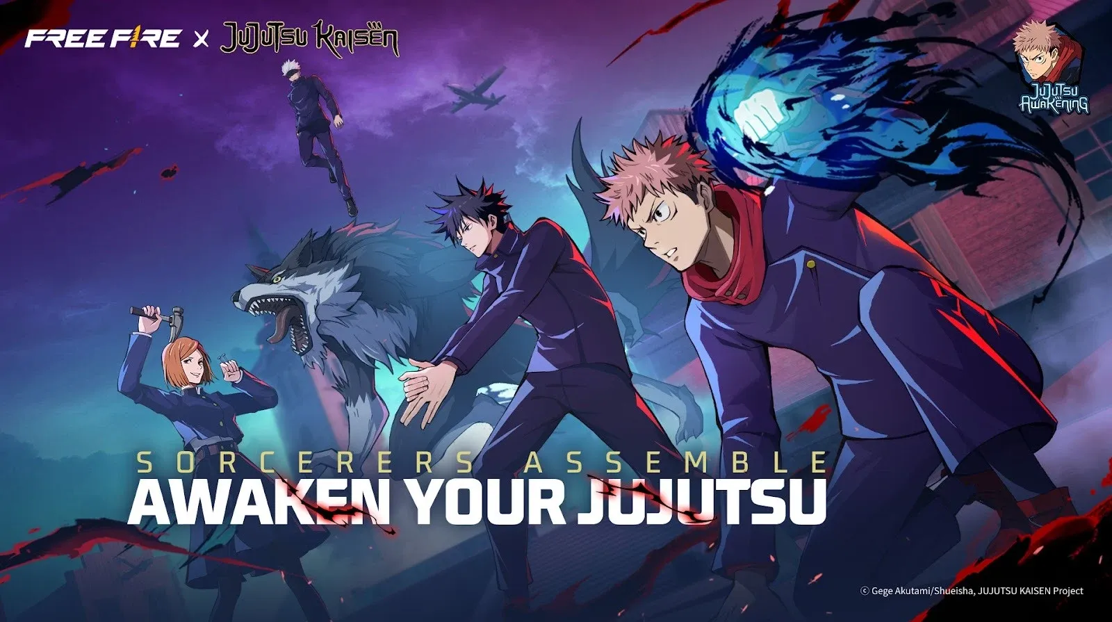 Free Fire X Jujutsu Kaisen