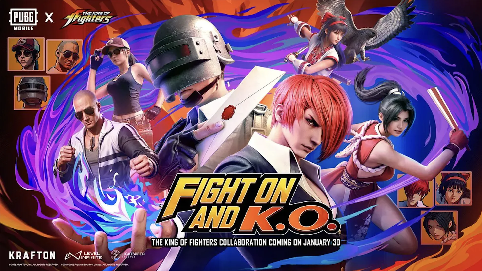 PUBG x KOF