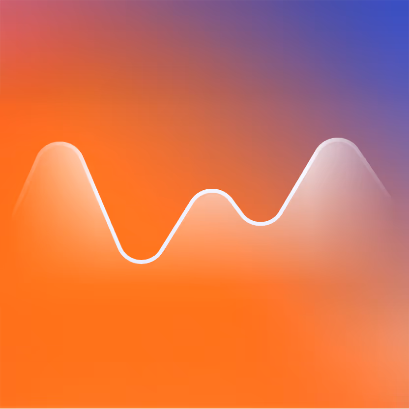 Wellenförmige Kurve des Stromtarifs Energy Dynamic 