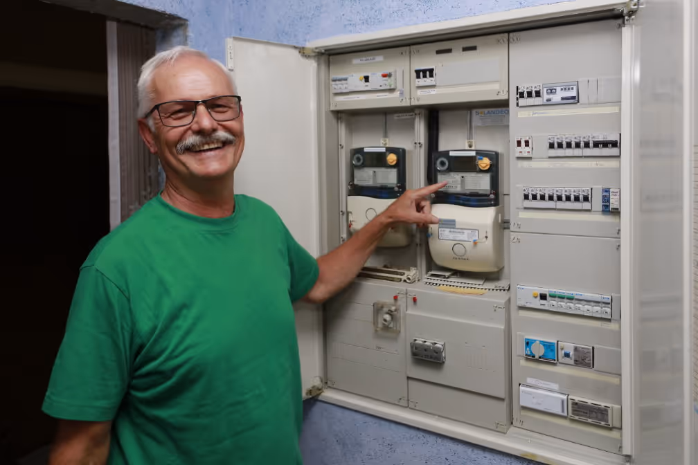 Stromspeicher Zähler Smart Meter