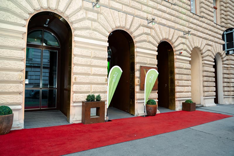 Event entrance