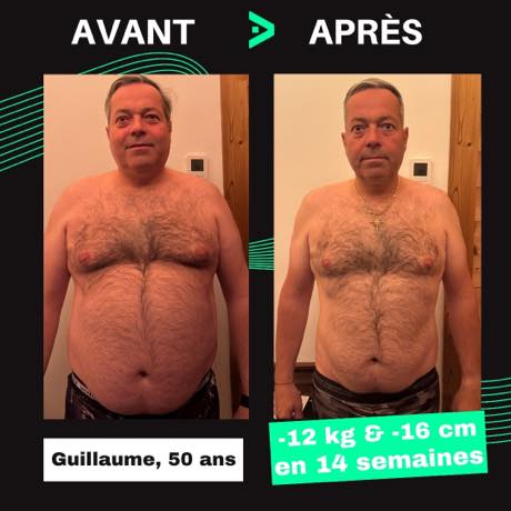 Transformation avant après