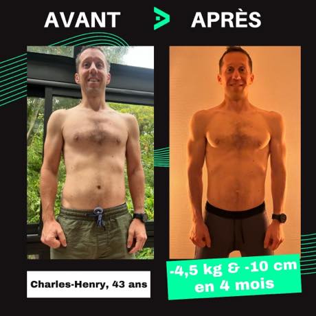 Transformation avant après