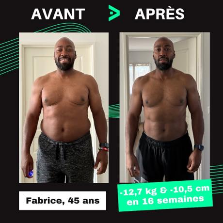 Transformation avant après