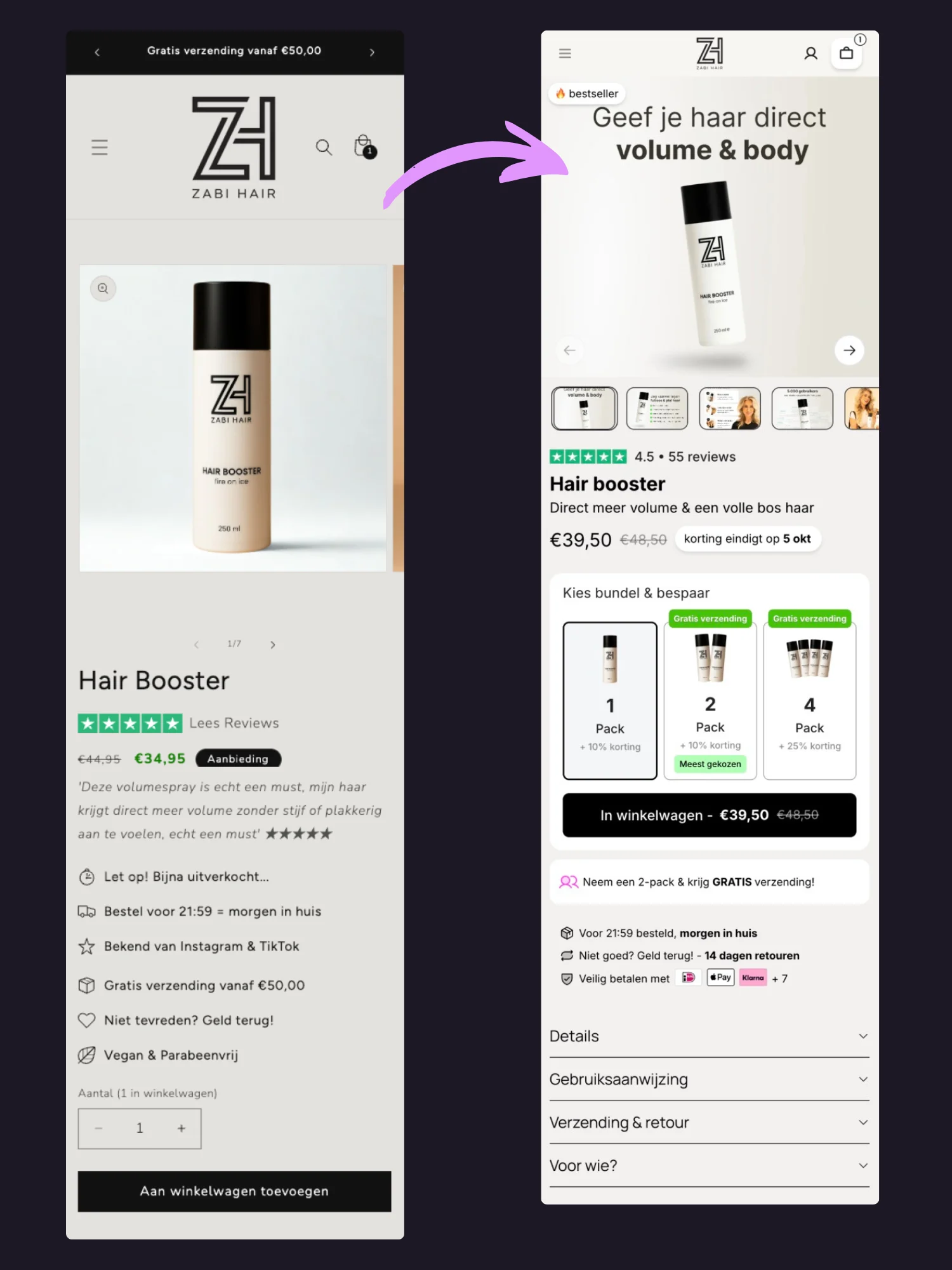 Zabi Hair case study