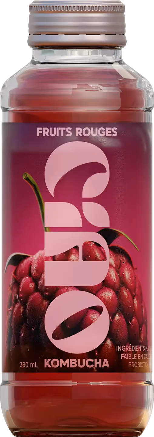 Bouteille de Ciao Kombucha saveur Fruits rouges