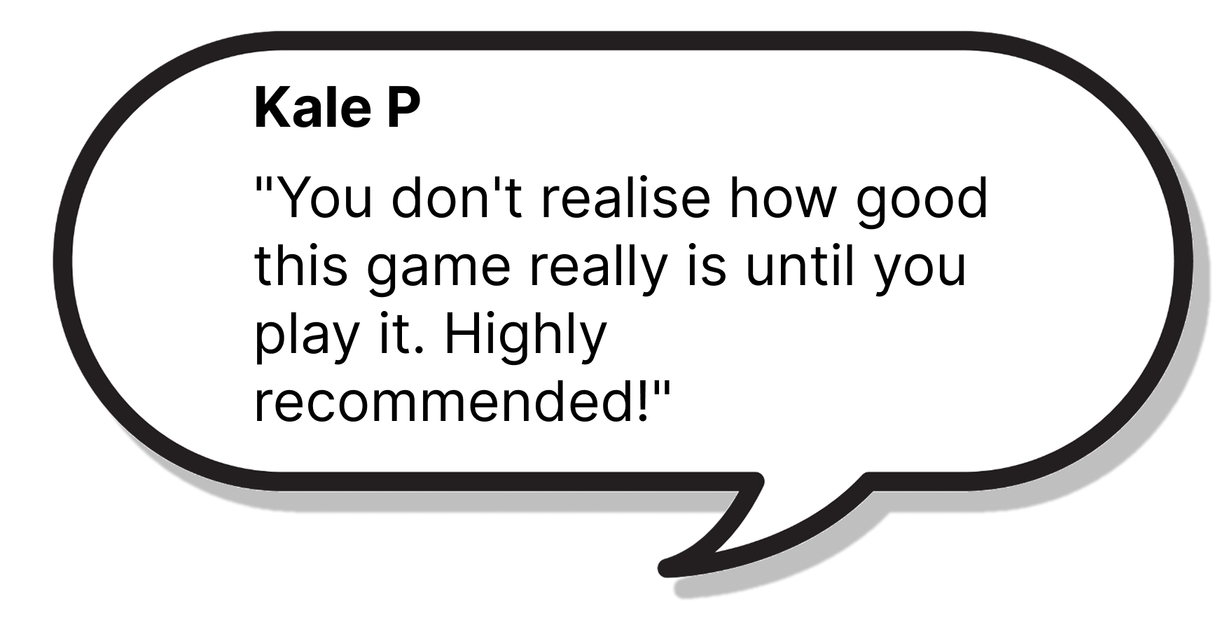 Player quote about how fun cockfight is. 