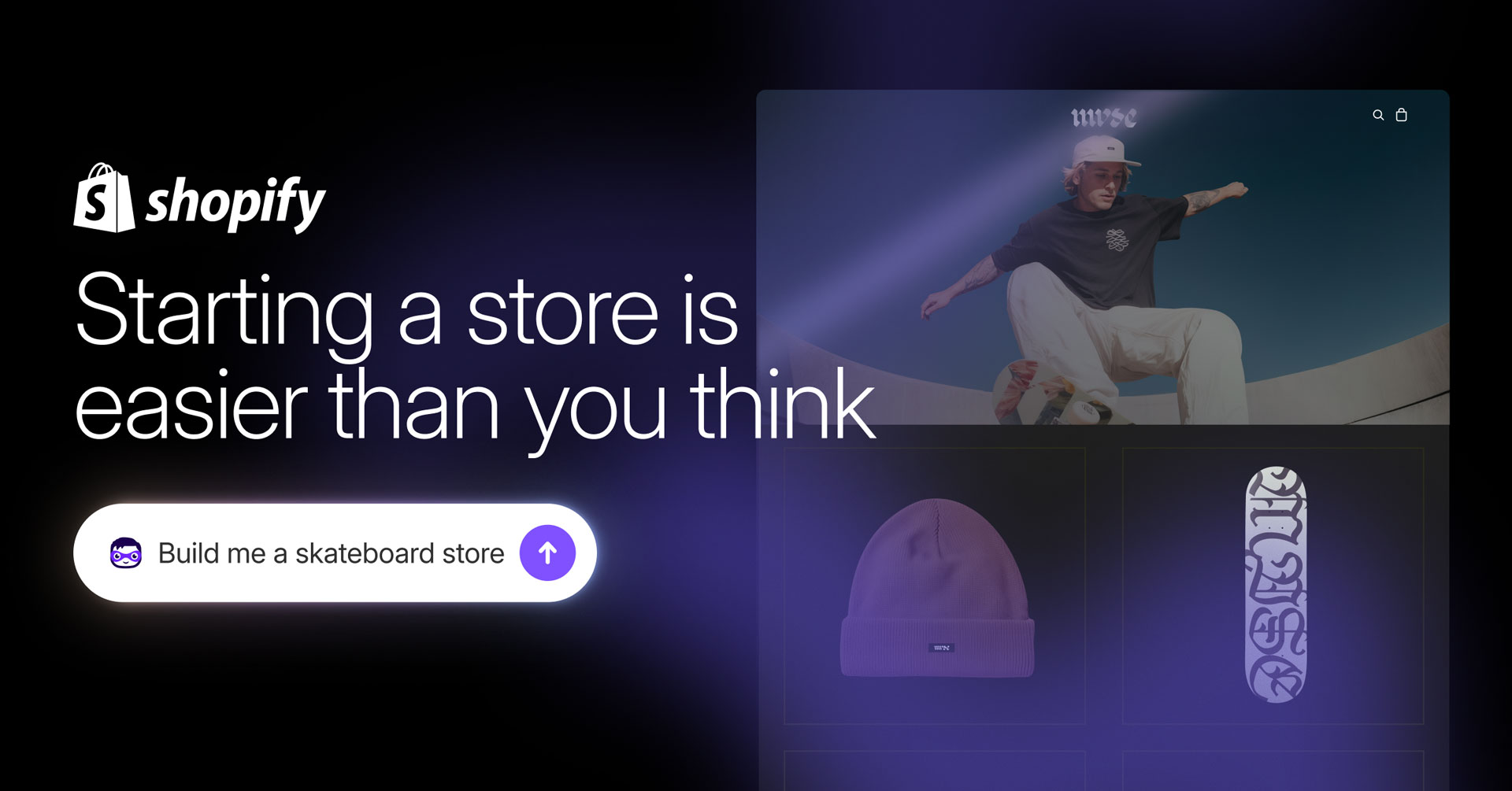 Try Shopify Today > Claim Offer