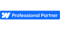 Webflow profesyonel iş ortağı rozeti.