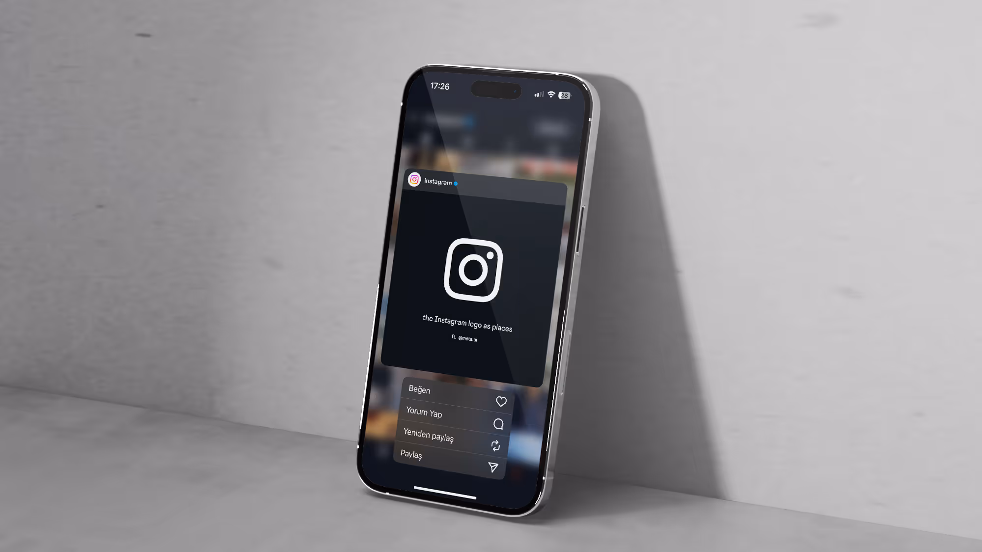 instagram sponsorlu ekran resmi