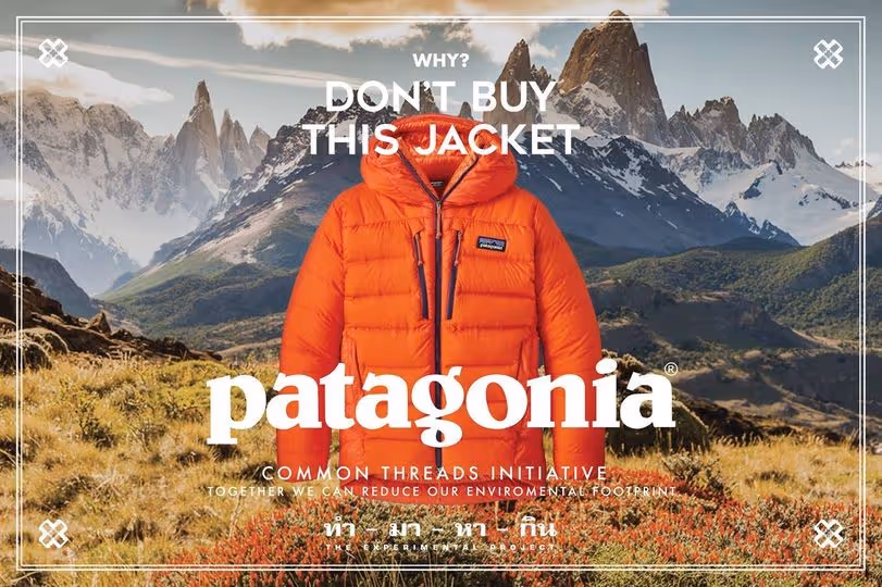 patagonia başarılı pazarlama örneği