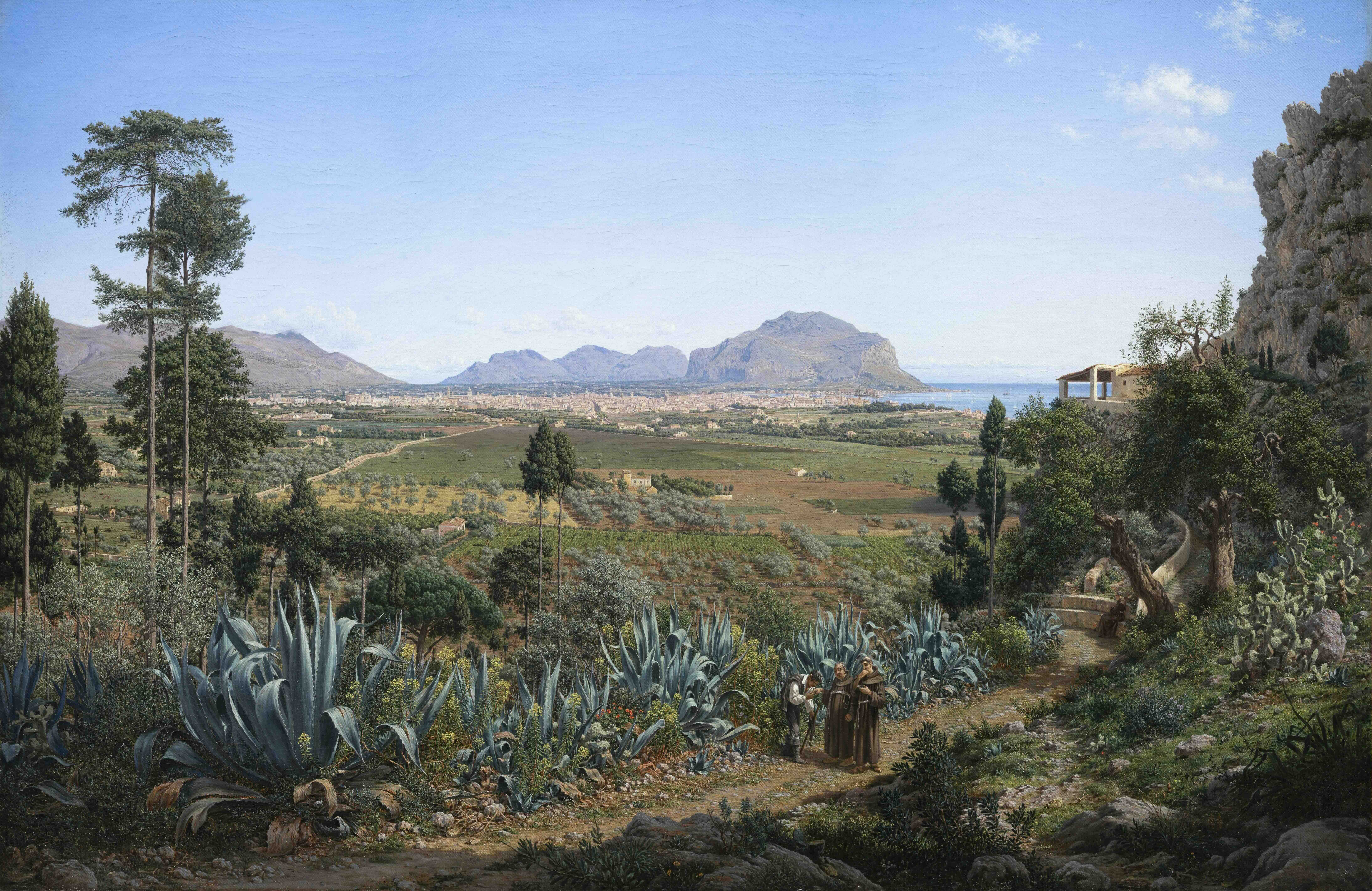 View of Palermo 1861
