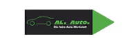 Logo von RL Autos mit grünem Umriss eines Autos und einem grünen Pfeil nach rechts.
