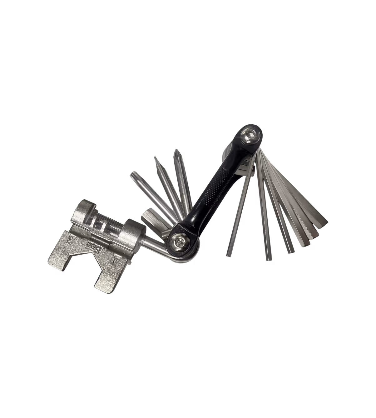 Utensile multiuso a 13 funzioni con chiave a pedale