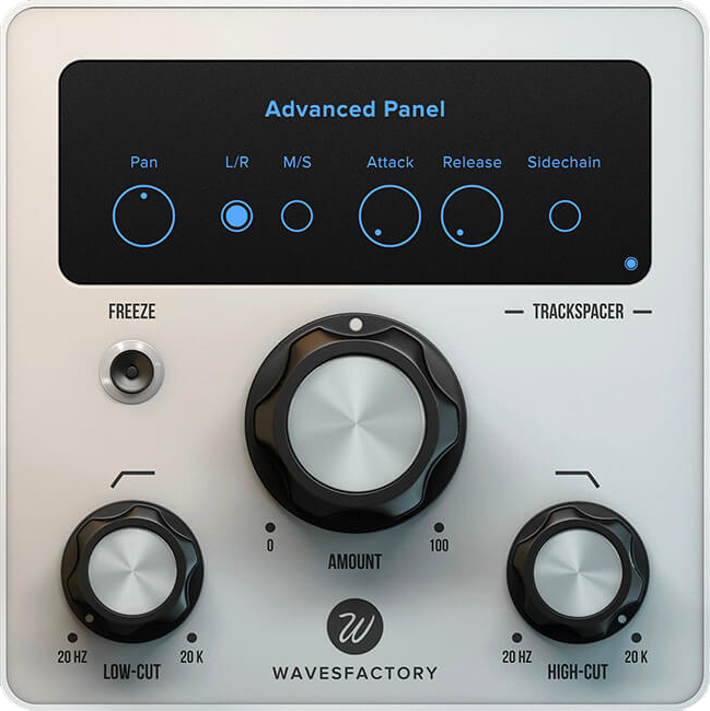 Trackspacer advanced panel