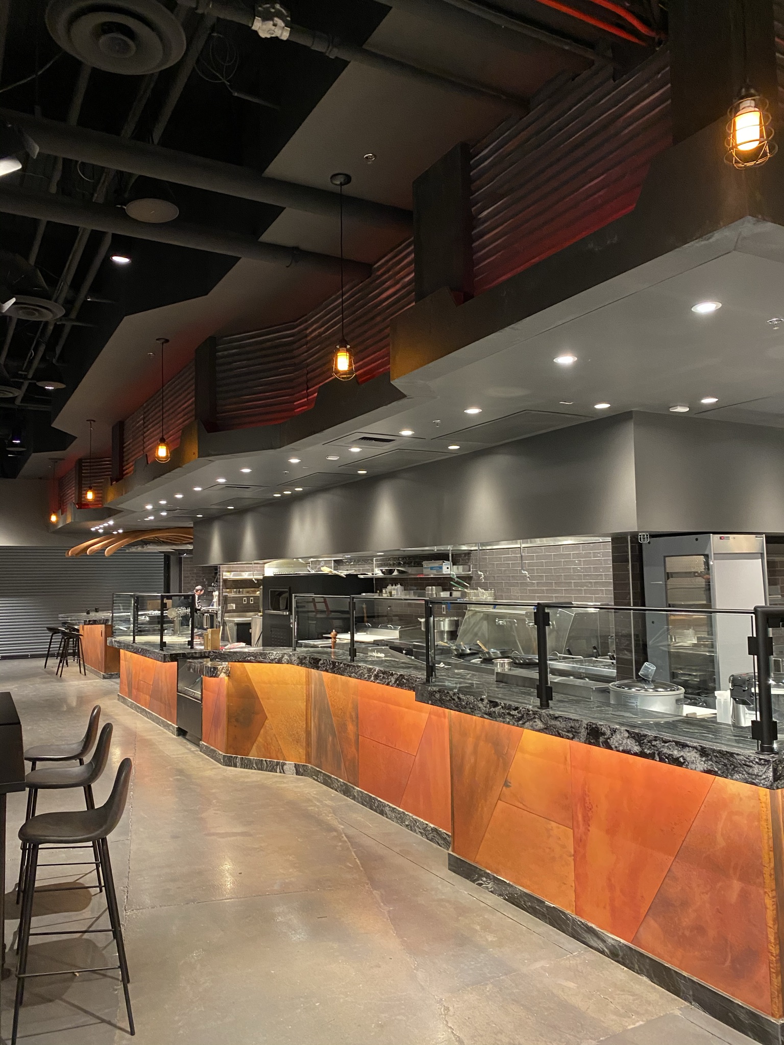 Restaurant buildout by Thomason Construction in Las Vegas