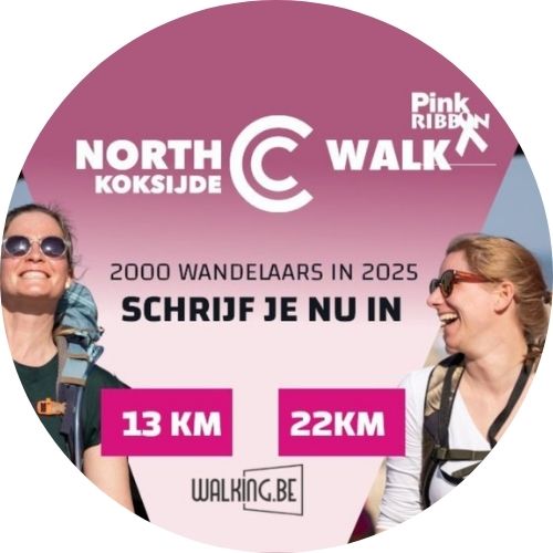 Walking.be x Pink Ribbon