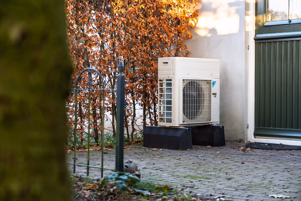 Sfeerbeeld prachtige warmtepomp installatie in Zwolle door EenDuurzaamThuis