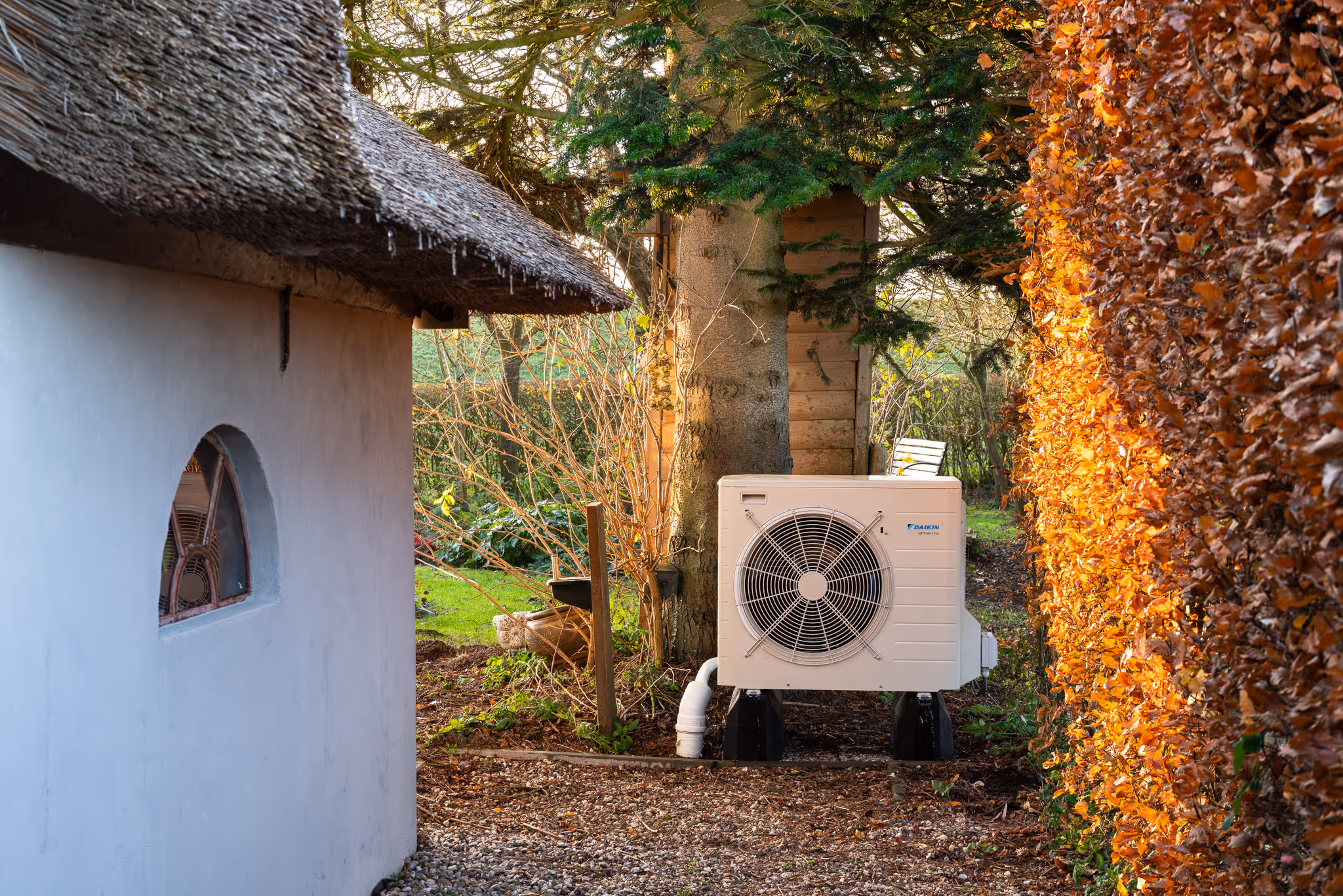 Sfeerbeeld prachtige warmtepomp installatie in Zwolle door EenDuurzaamThuis